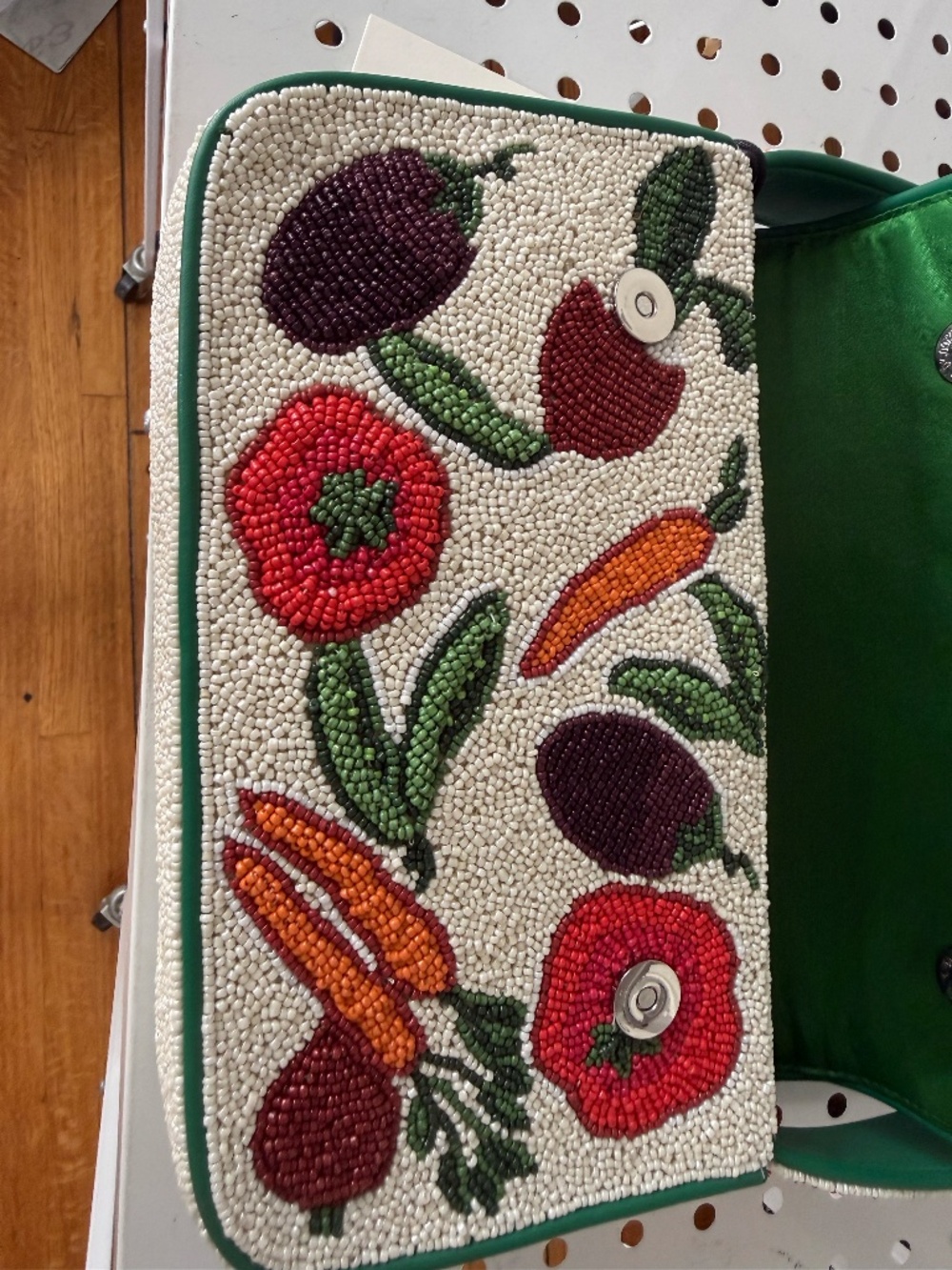 STAUD Beaded Tommy Bag New w tag rare - Picture 10 of 11